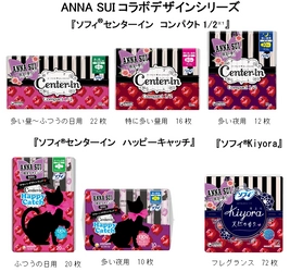 見せても可愛い、生理中でもハッピーな気分になれるパッケージ 『ソフィ(R) ANNA SUIコラボシリーズ』限定発売 2021年4月13日より全国で限定発売