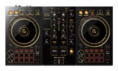 さまざまなDJアプリケーションに対応する DJコントローラー「DDJ-400」の限定モデル、 ゴールドカラーデザインがひときわ目を引く「DDJ-400-N」発売