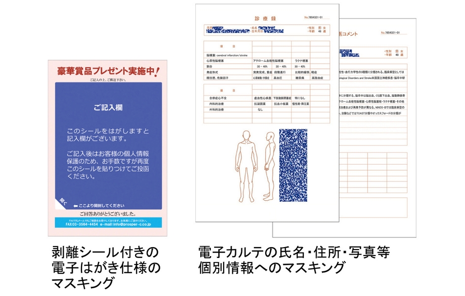 電子はがき・電子カルテ