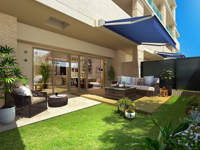 ヴェレーナシティ朝霞 オープンエアリビング