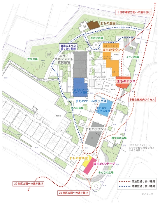 1階平面図(イメージ)