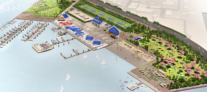 大阪北港マリーナ HULL イメージ図