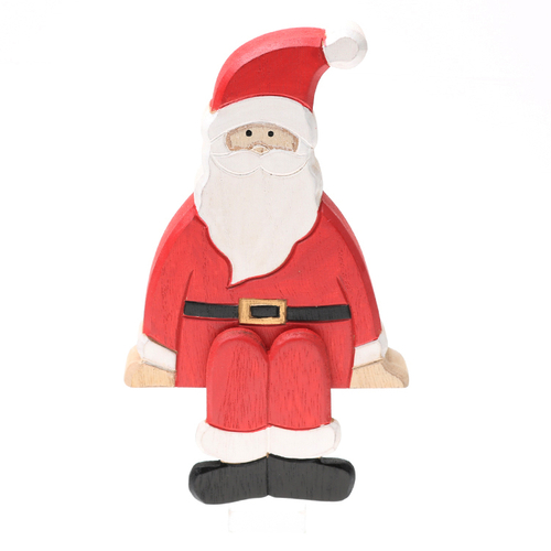 「Sitting デコドール Santa」価格：490円／サイズ：W10.7×D2.6×H18cm