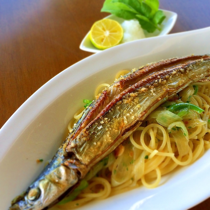 厳選食材による斬新なパスタ（イメージ）