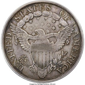 1804 Class III Draped Bust Dollar The Fabled Adams-Carter Specimen PR58 PCGS The Greatest Trophy in U.S. Numismatics