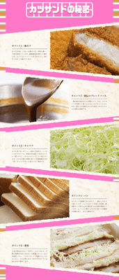 カツサンドの秘密その1