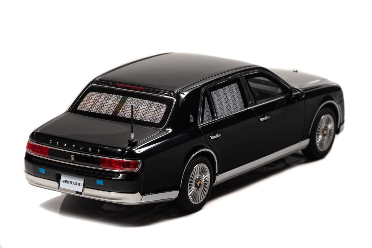 1/43 トヨタ センチュリー (UWG60) 2020 日本国内閣総理大臣専用車:右後