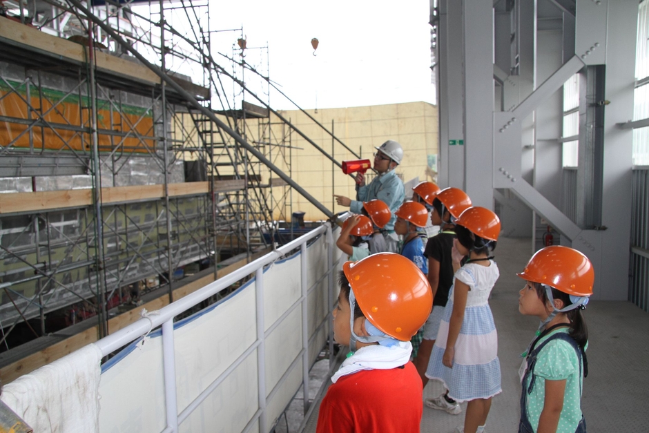 ツネイシクラフト&ファシリティーズの工場見学