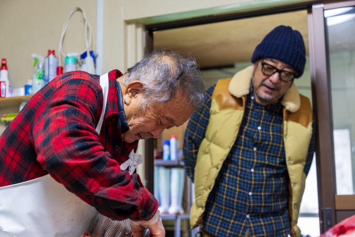 大舘さんと佐藤総料理長