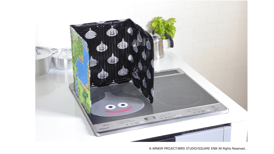 「ドラゴンクエスト おうちをよごれから まもる」 シリーズ<IHマット×キッチンスタンド>
