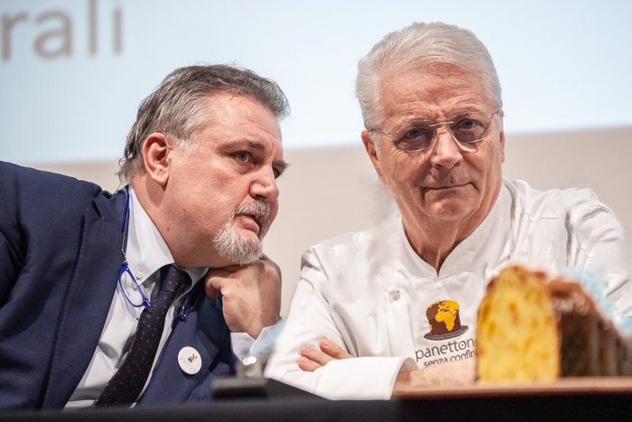 左:ファウスト・モラビート氏 右:イジニオ・マッサーリ氏