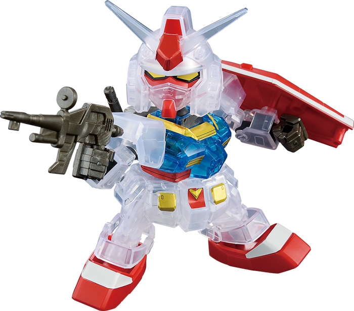 C賞:SDガンダムEXスタンダード RX‐78‐2 ガンダム ソリッドクリア