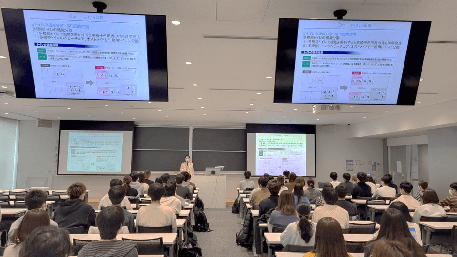 昨年度の特別講義「航空・空港へのいざない~空の世界の魅力~」講義の様子