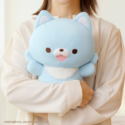 あったかぬいぐるみ アオイコオオカミ　イメージ3