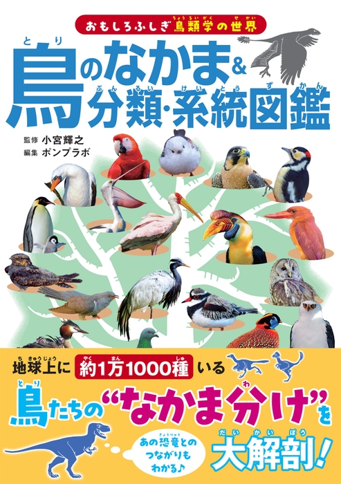 『鳥のなかま＆分類・系統図鑑』書影