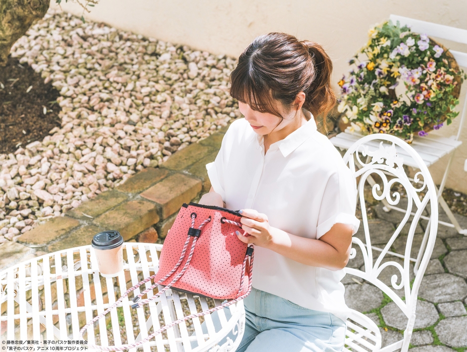 ONOFFYFREE×黒子のバスケ 巾着バッグ イメージ(1)