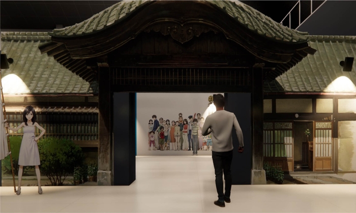 玄関　イメージ          🄫2009 SUMMERWARS FILM PARTNERS