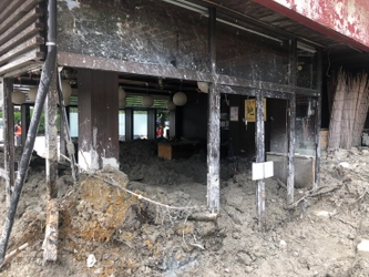 令和3年豪雨による土石流被害・雲仙・温泉神社　 再建のためのクラウドファンディングを開始