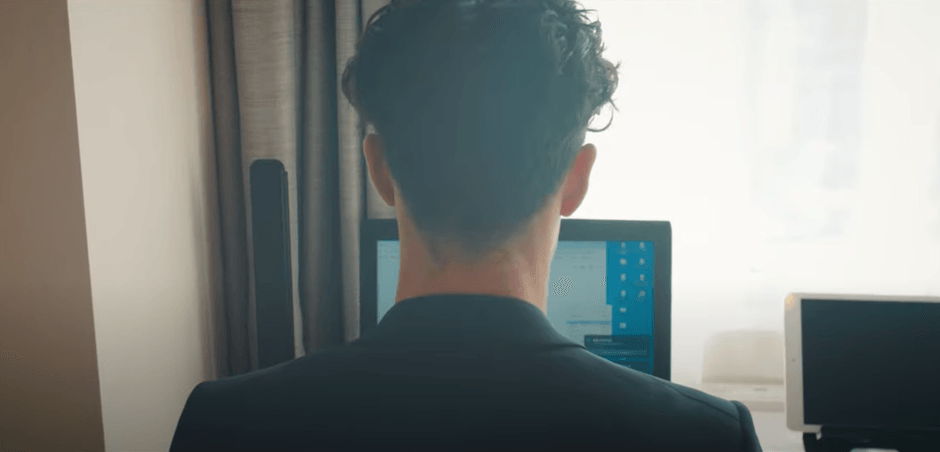 快適な個室でのビデオ会議も可能(施設により提供状況が異なります)