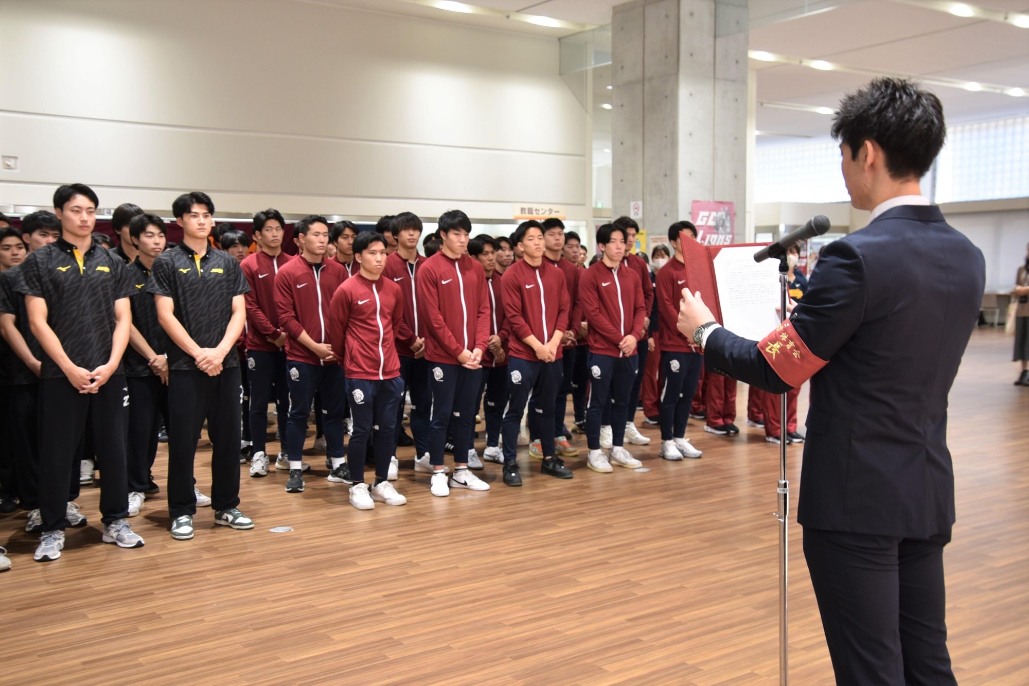 【名城大学】体育会が全国大会に出場する５クラブの壮行会を開催