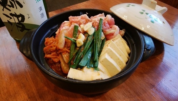 豚バラキムチ鍋