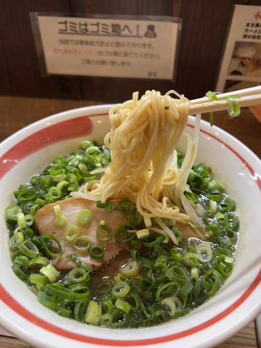 九条ネギたっぷりのねぎラーメン