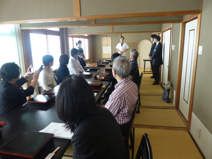 昨年度の昼食の様子