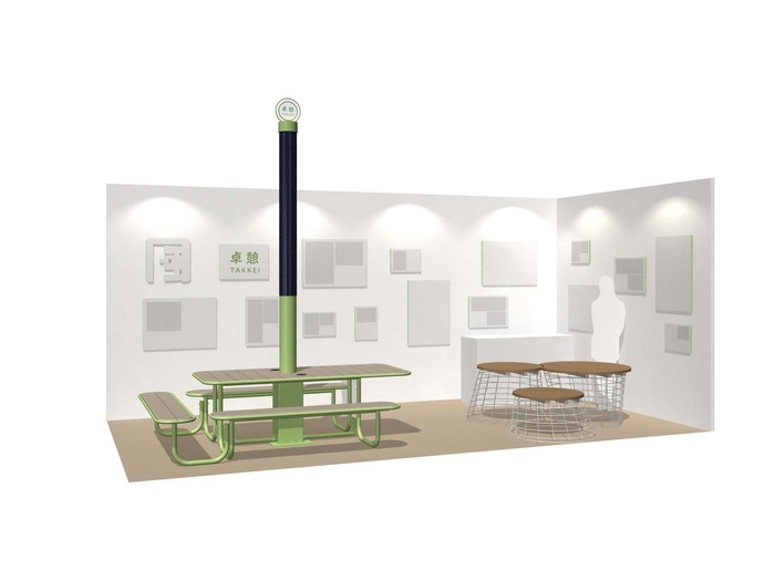 ソーラー充電ステーション新製品「卓憩バリュー」