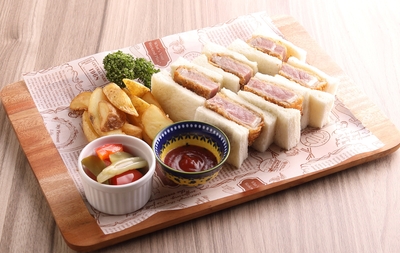 牛カツサンド
