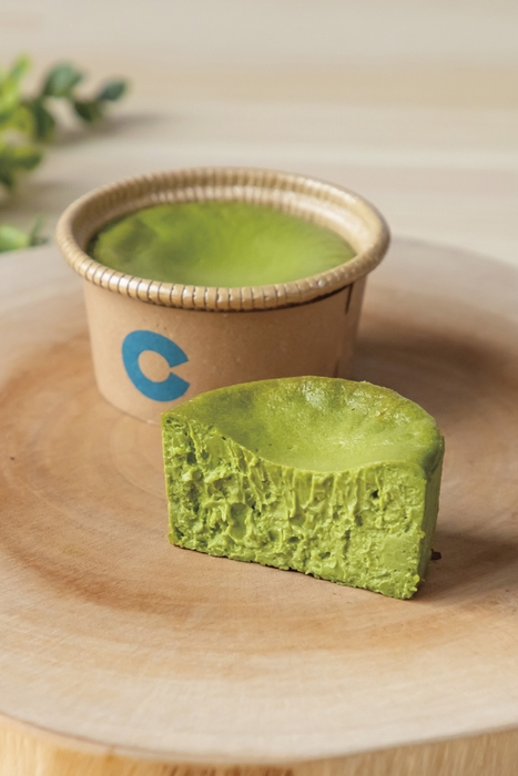 チーズケーキ:抹茶