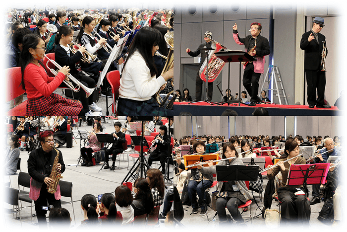 前回の様子「ブラス・ジャンボリーin大阪2017」