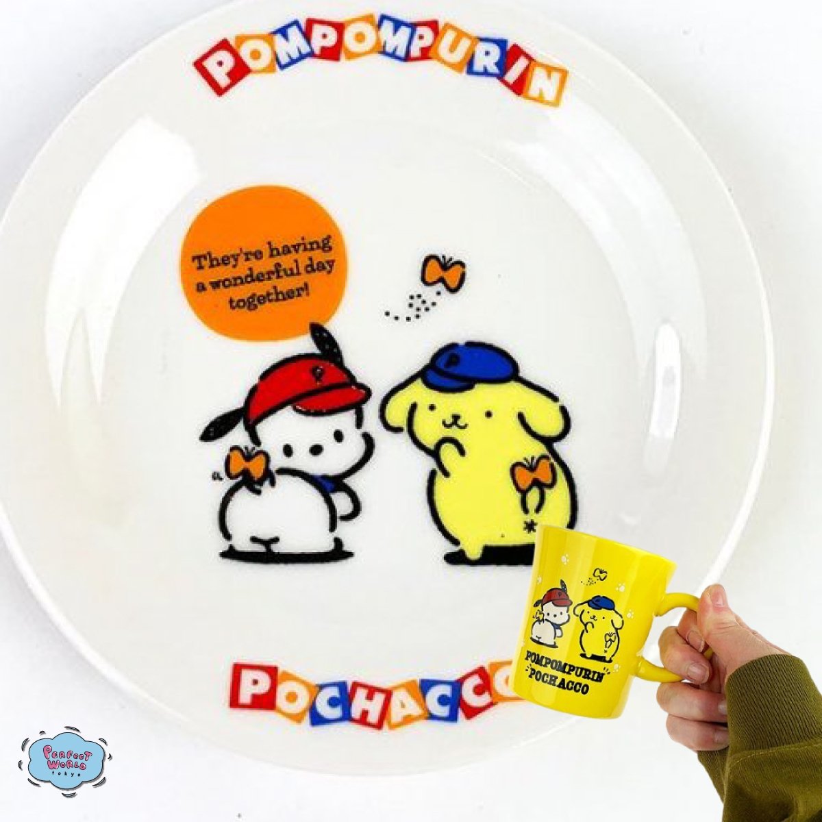 速報 新商品発売開始 発見 夢コラボ ポムポムプリン ポチャッコ レア感たっぷりなカラフルなマグカップやお皿 Newscast