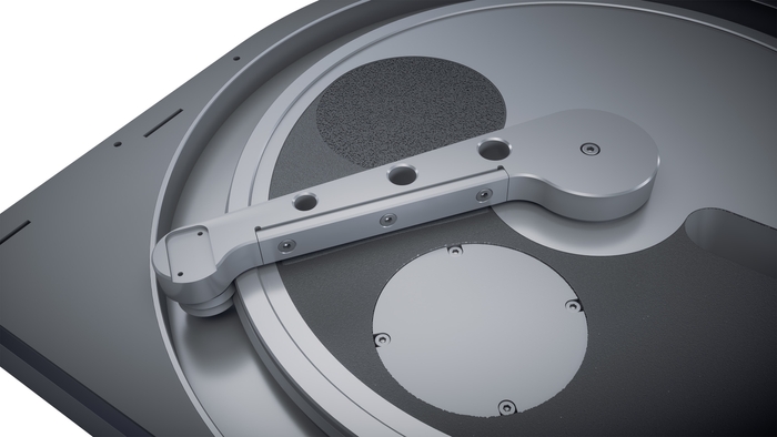 独自の回転式リコータ