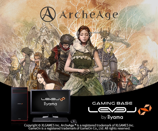 iiyama PC LEVEL∞、NVIDIA® GeForce RTX™ 3060 搭載 ArcheAge 推奨パソコンを発売