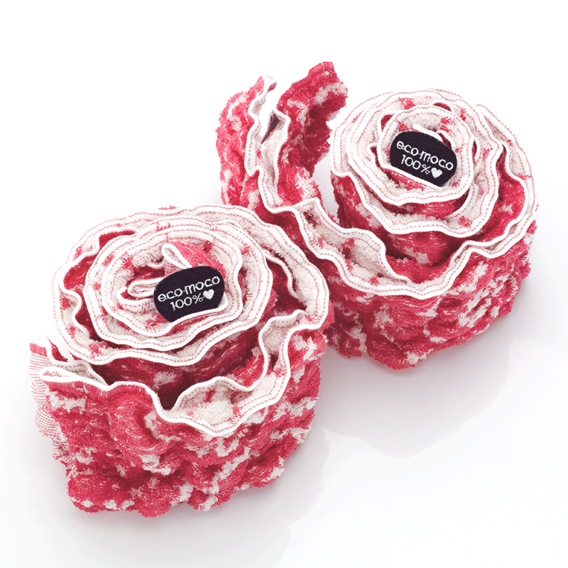 エコモコ カーネーションタオル 2枚セット 2022(7)