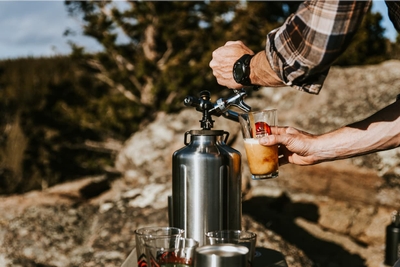 トレイルケグなら野外でも生ビール