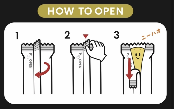 HOW TO OPEN 卵黄味