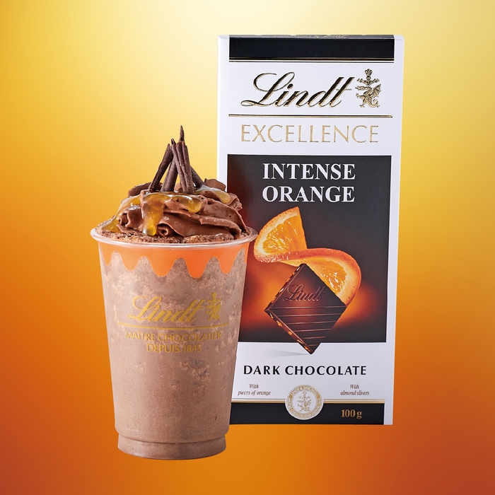 リンツ エクセレンス オレンジ ダークチョコレートドリンク&リンツ エクセレンス オレンジアーモンド