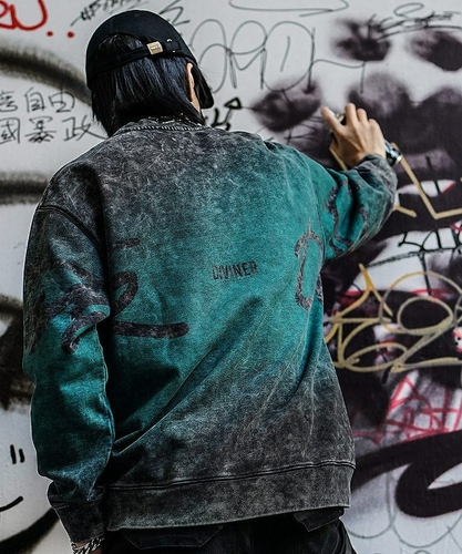 Graffiti Spray Sweatshirt
