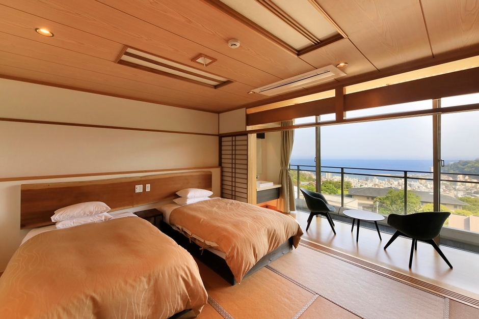 眺望自慢のお部屋から和室まで 多彩な＜客室＞