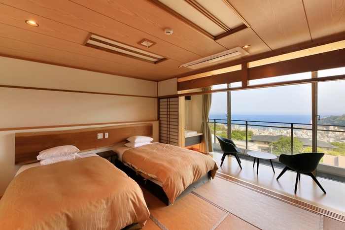 眺望自慢のお部屋から和室まで 多彩な＜客室＞