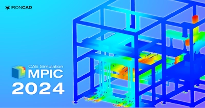 IRONCADの連成解析アドイン 「MPIC」の新バージョン2024が9月2日リリース