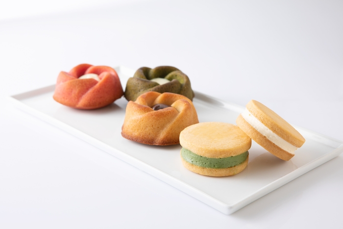 「洛甘バターサンド」「洛甘フィナンシェ」アソート5個入 1,485円(税込)