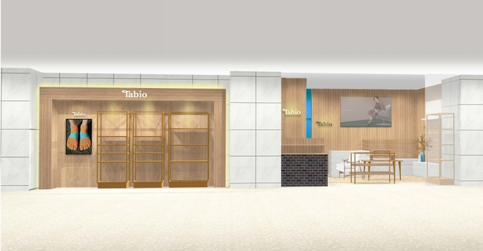 Tabio虎ノ門ヒルズ ビジネスタワー店 予想パース図