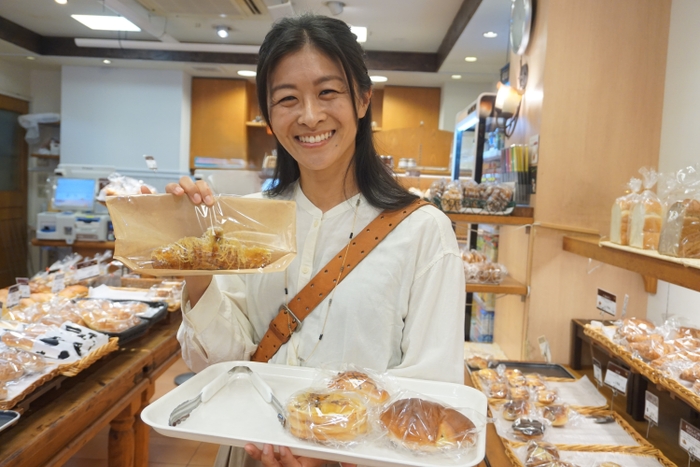 もあ小麦館での撮影の様子