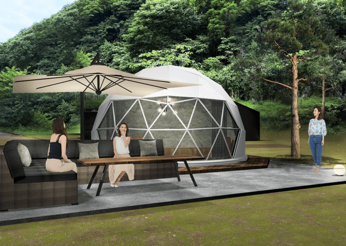 グランピング棟　外観