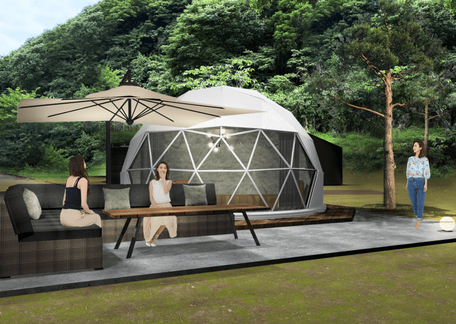 グランピング棟 外観