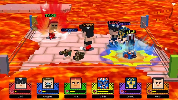 マグマや竜巻などステージごとに様々なギミックが待ち受ける!