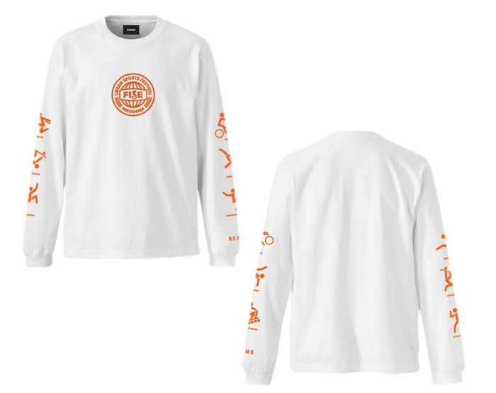 LONG SLEEVE TEE WHITE 5,000円（税抜）