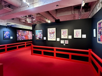 「藤ちょこ イラスト展 -祝彩巡礼-」会場風景2